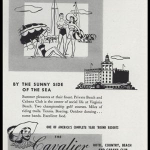 1947 The Cavalier Resort Vintage Ad - Virginia Beach