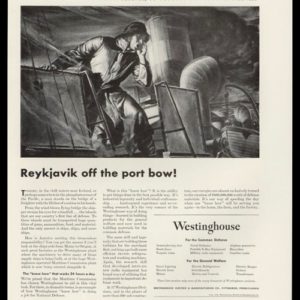 1942 Westinghouse Mfg. Vintage Ad - Ben Stahl Art