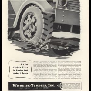 1942 Wishnick-Tumpeer Vintage Ad - Carbon Black