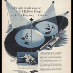 1953 U.S. Rubber Co. Vintage Ad | Gaston Sudaka Art