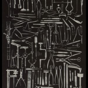 1946 Surgeon's Instruments Vintage Print