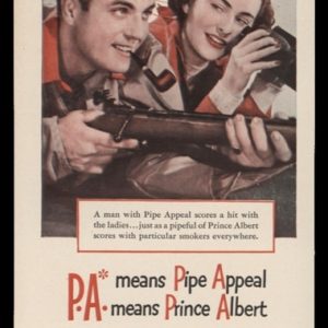 1948 Prince Albert Tobacco Vintage Ad | Rifle Shooter