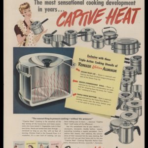 1948 Reynolds Lifetime Aluminum Cookware Vintage Ad