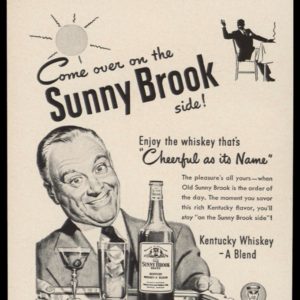 1948 Sunny Brook Whiskey Vintage Ad