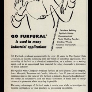 1953 Quaker Oats Chemicals Vintage Ad | Fisherman Art