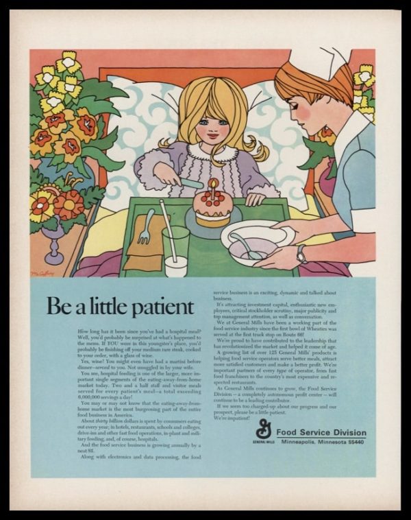 1969 General Mills Food Service Vintage Ad