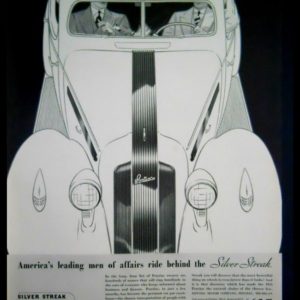 1935 Pontiac “Silver Streak” Vintage Ad