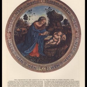 1938 Print | The Adoration of the Child | Piero Di Cosimo