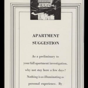 1928 Sherry-Netherland Apartments Vintage Ad