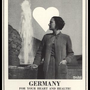 1936 Bad Nauheim Vintage Ad | German Tourism