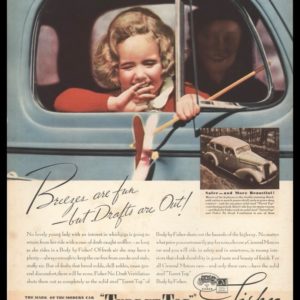 1936 Fisher Body Vintage Ad | Whirligig