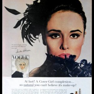 1964 Cover Girl Make-Up Vintage Ad | Sondra Peterson