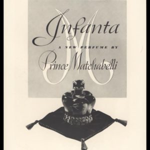1938 Prince Matchabelli Infanta Perfume Vintage Ad