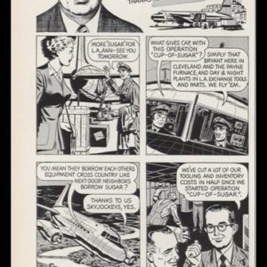 1952 Flying Tiger Line Vintage Ad | Affiliated Gas