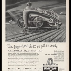 1952 National Oil Seals Vintage Ad | Radebaugh Tractor
