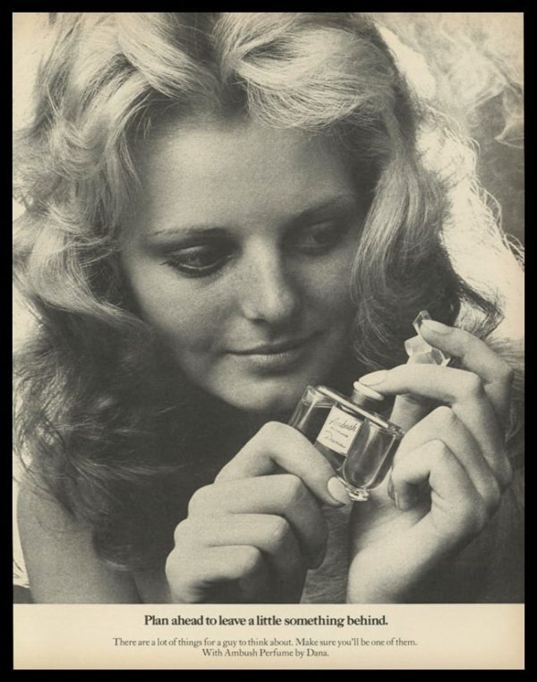 1971 Dana Ambush Perfume Vintage Ad